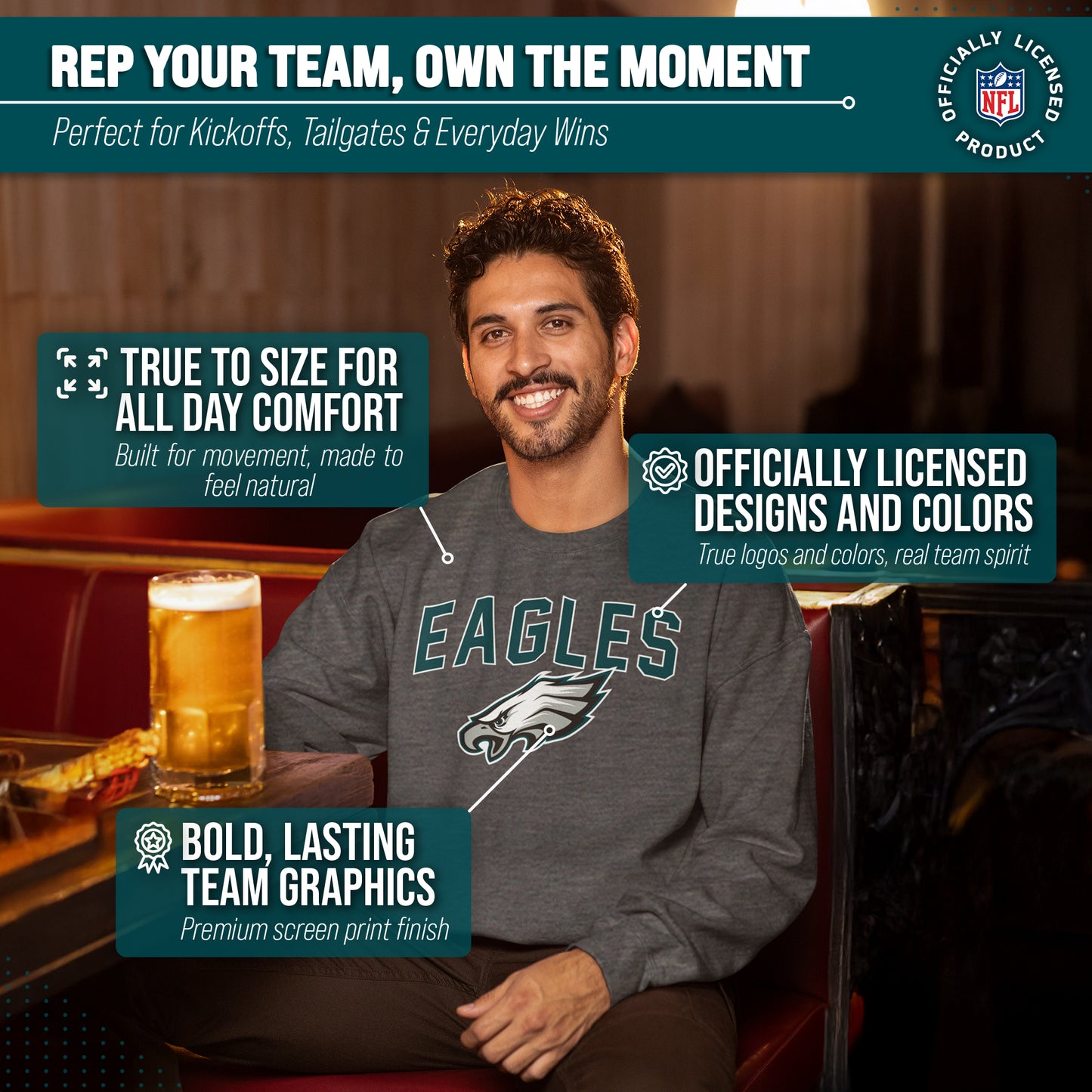Philadelphia Eagles NFL Home Team Crew - Gray