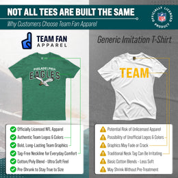 Philadelphia Eagles NFL Starting Fresh Tee - Kelly Green
