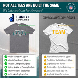 Philadelphia Eagles NFL Starting Fresh Tee - Sport Gray
