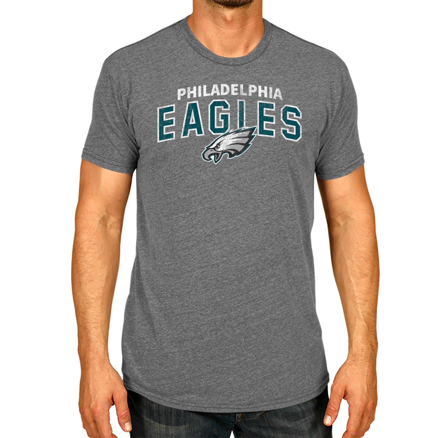 Philadelphia Eagles NFL Starting Fresh Tee - Sport Gray