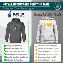 Philadelphia Eagles NFL Home Team Hoodie - Gray