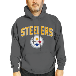 Pittsburgh Steelers NFL Home Team Hoodie - Gray