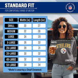 Pittsburgh Steelers NFL Home Team Crew - Gray