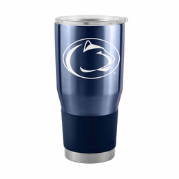 Penn State Nittany Lions NCAA University 30oz Stainless Steel Vacuum Insulated Game Day Tumbler with Silicone Grip - Navy