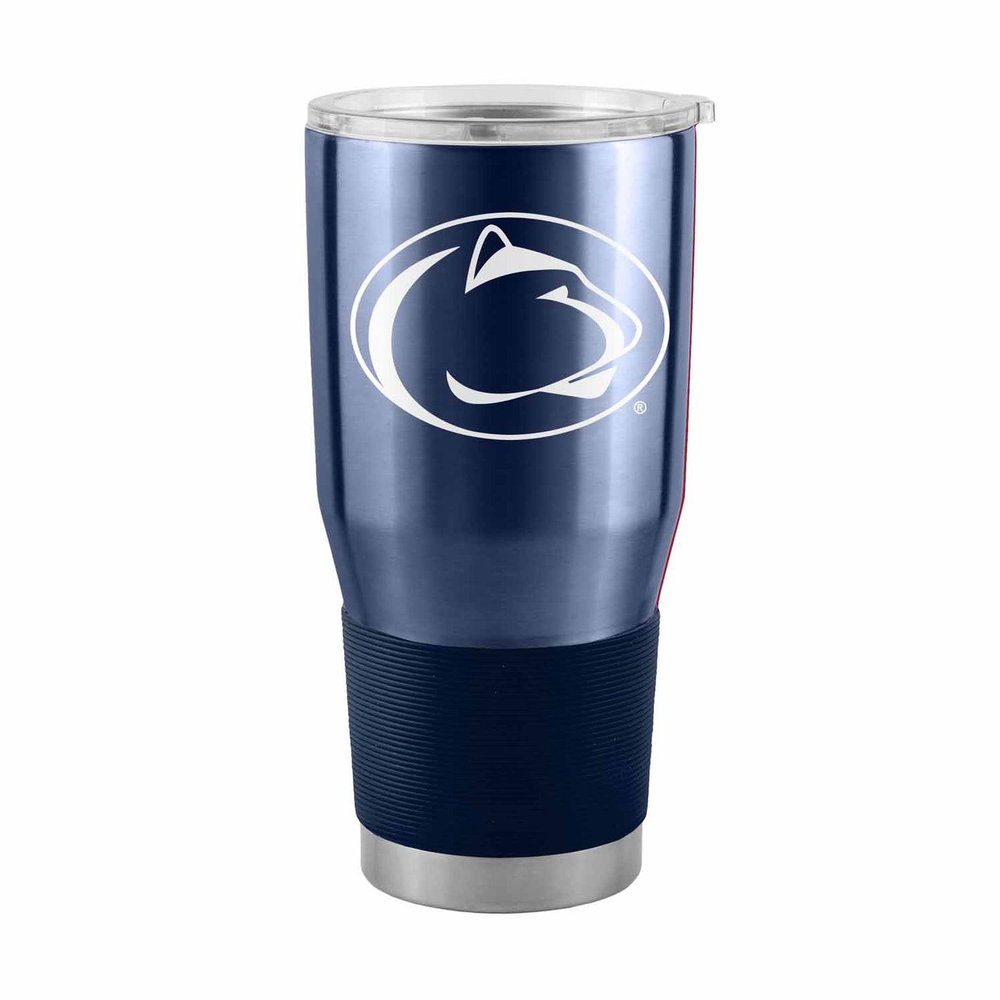 Penn State Nittany Lions NCAA University 30oz Stainless Steel Vacuum Insulated Game Day Tumbler with Silicone Grip - Navy