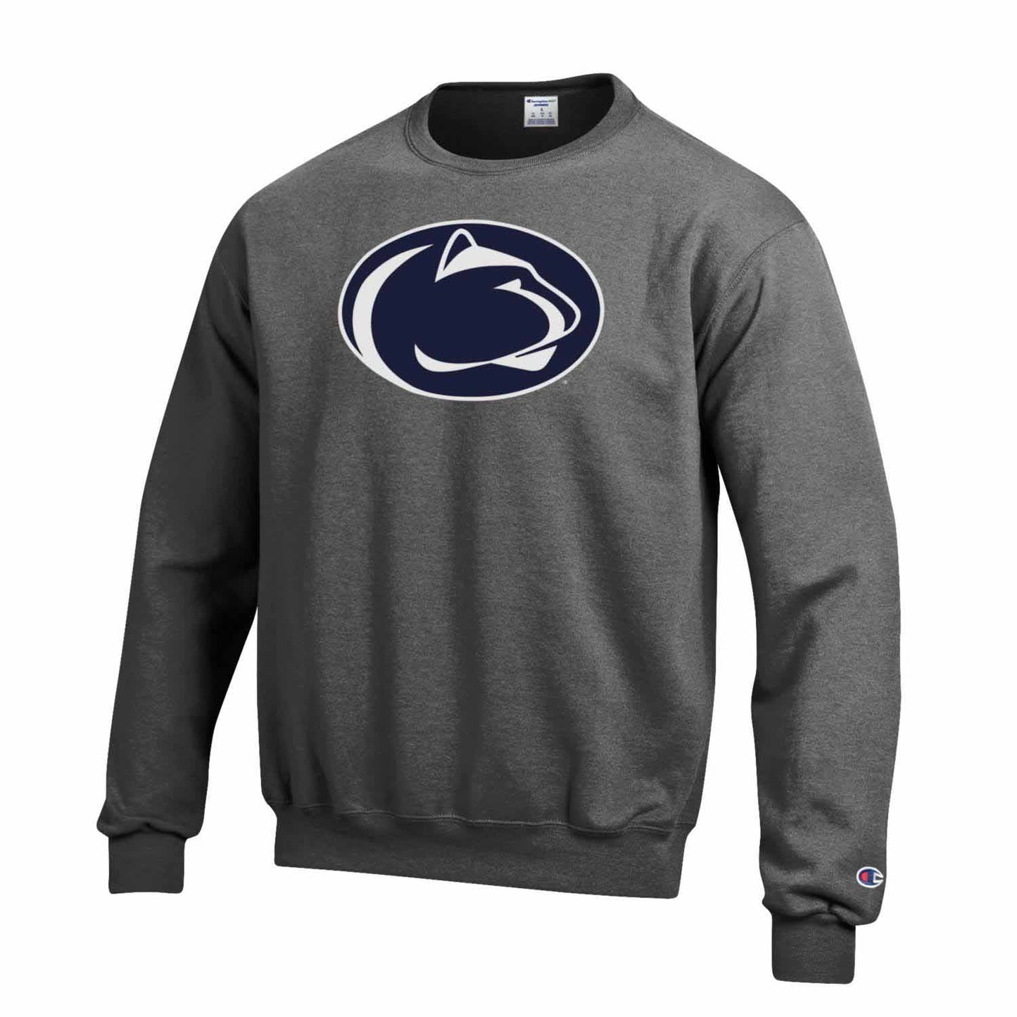 Penn State Nittany Lions Adult Mascot Fleece Crewneck - Charcoal