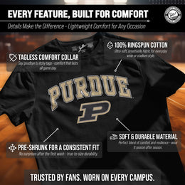 Purdue Boilermakers Gameday Cotton T-Shirt for Men and Women