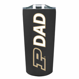 Purdue Boilermakers NCAA Stainless Steel Travel Tumbler for Dad - Black