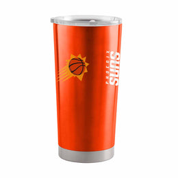 Phoenix Suns NBA Basketball 20oz Stainless Steel Vacuum Insulated Game Day Tumbler with Silicone Grip - Orange