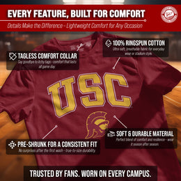 USC Trojans Gameday Cotton T-Shirt for Men and Women