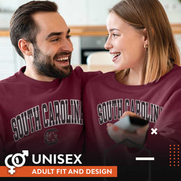 South Carolina Gamecocks NCAA Adult Tackle Twill Crewneck Sweatshirt - Maroon