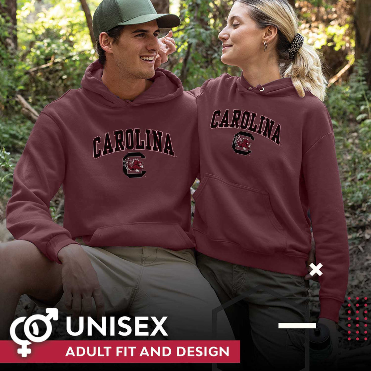 SCAR Arch & Logo Gameday Hoodie - Maroon