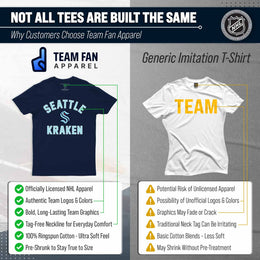 Seattle Kraken NHL Gameday T-Shirt - Navy