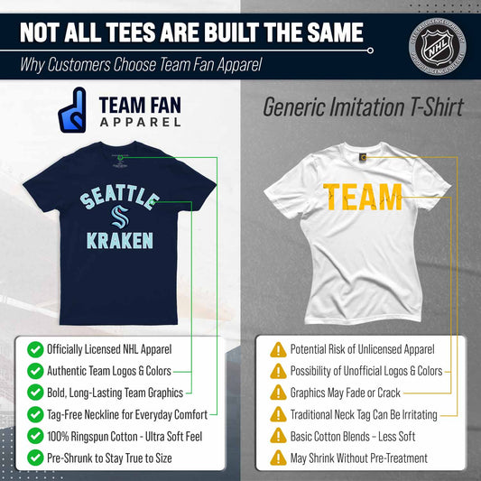 Seattle Kraken NHL Gameday T-Shirt - Navy