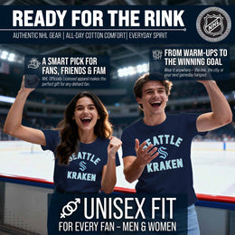 Seattle Kraken NHL Gameday T-Shirt - Navy