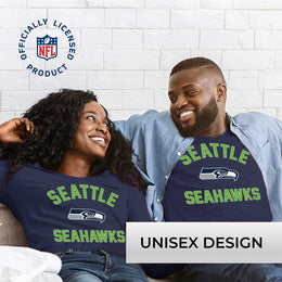 Seattle Seahawks NFL Gameday Adult Long Sleeve Shirt - Navy