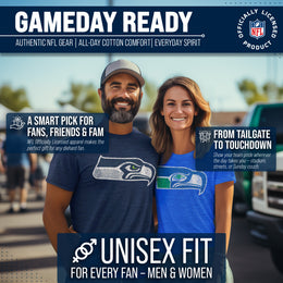 Seattle Seahawks NFL Modern Throwback T-shirt - Navy
