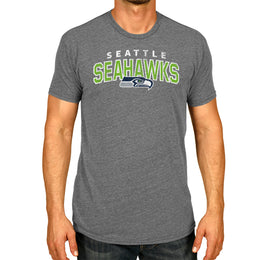 Seattle Seahawks NFL Starting Fresh Short Sleeve Heather T-Shirt - Sport Gray