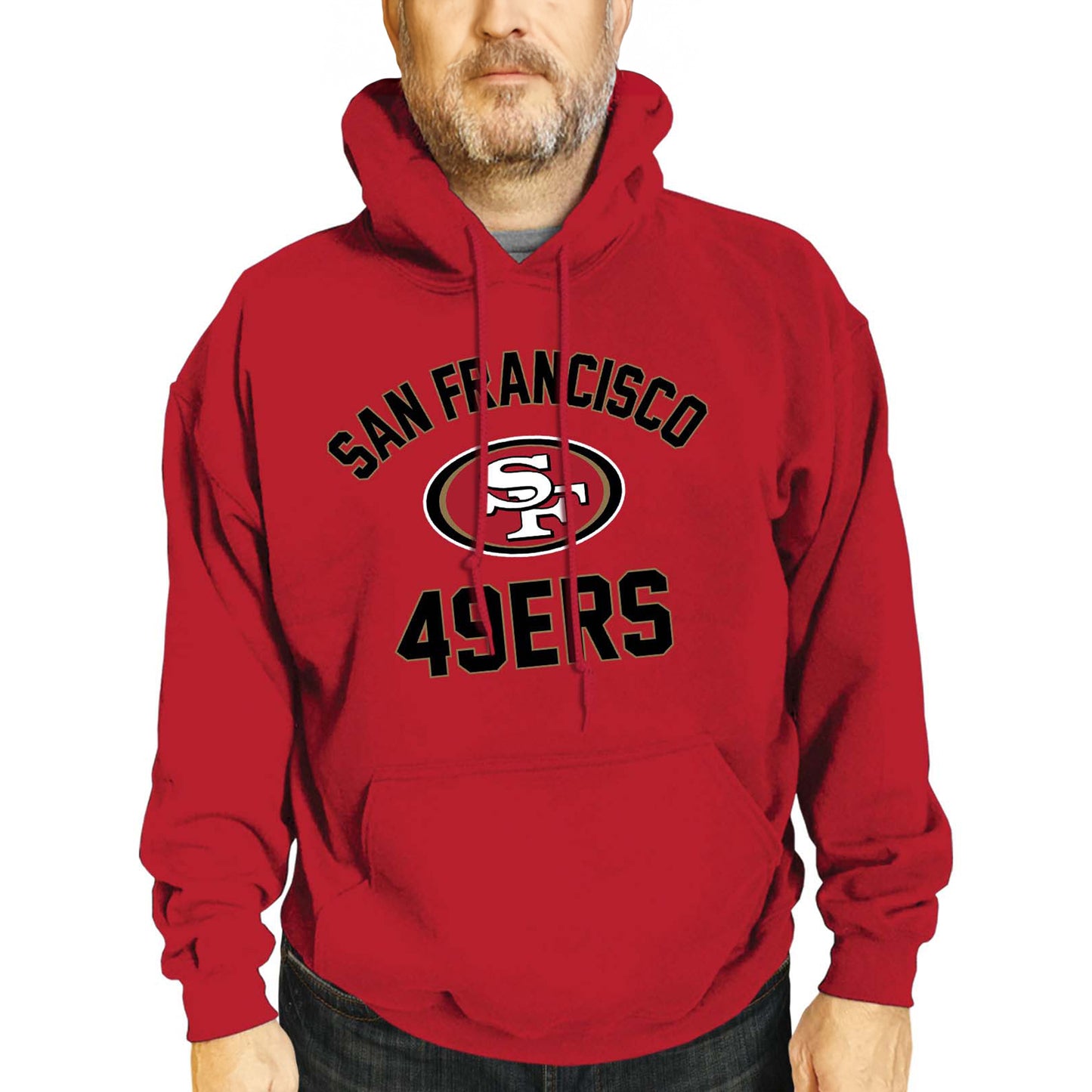 San Francisco 49ers Team Fan Apparel NFL  Gameday Hoodie - Red