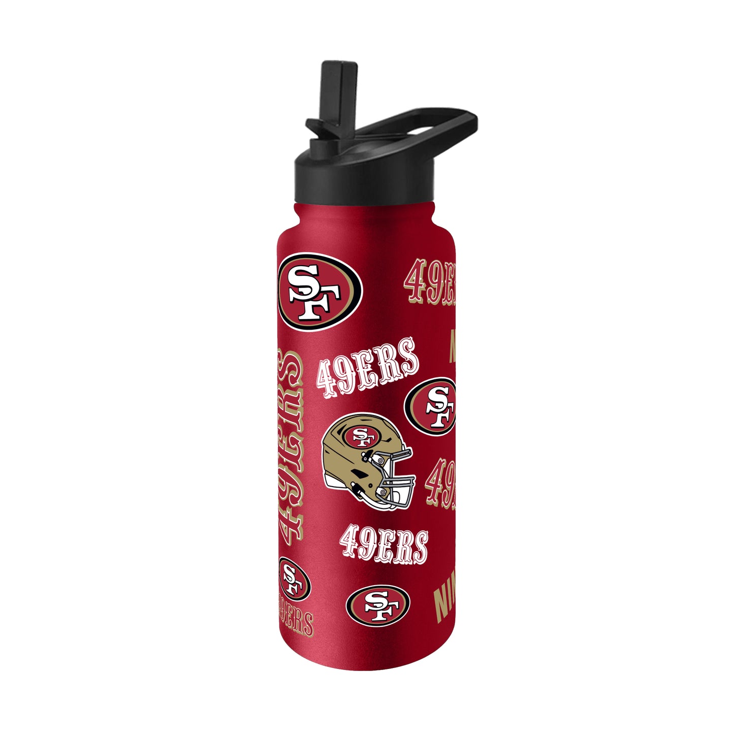 San Francisco 49ers NFL 34oz Quencher Stainless Steel Insulated Water Bottle - Cardinal