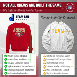 San Francisco 49ers NFL Home Team Crew - Red
