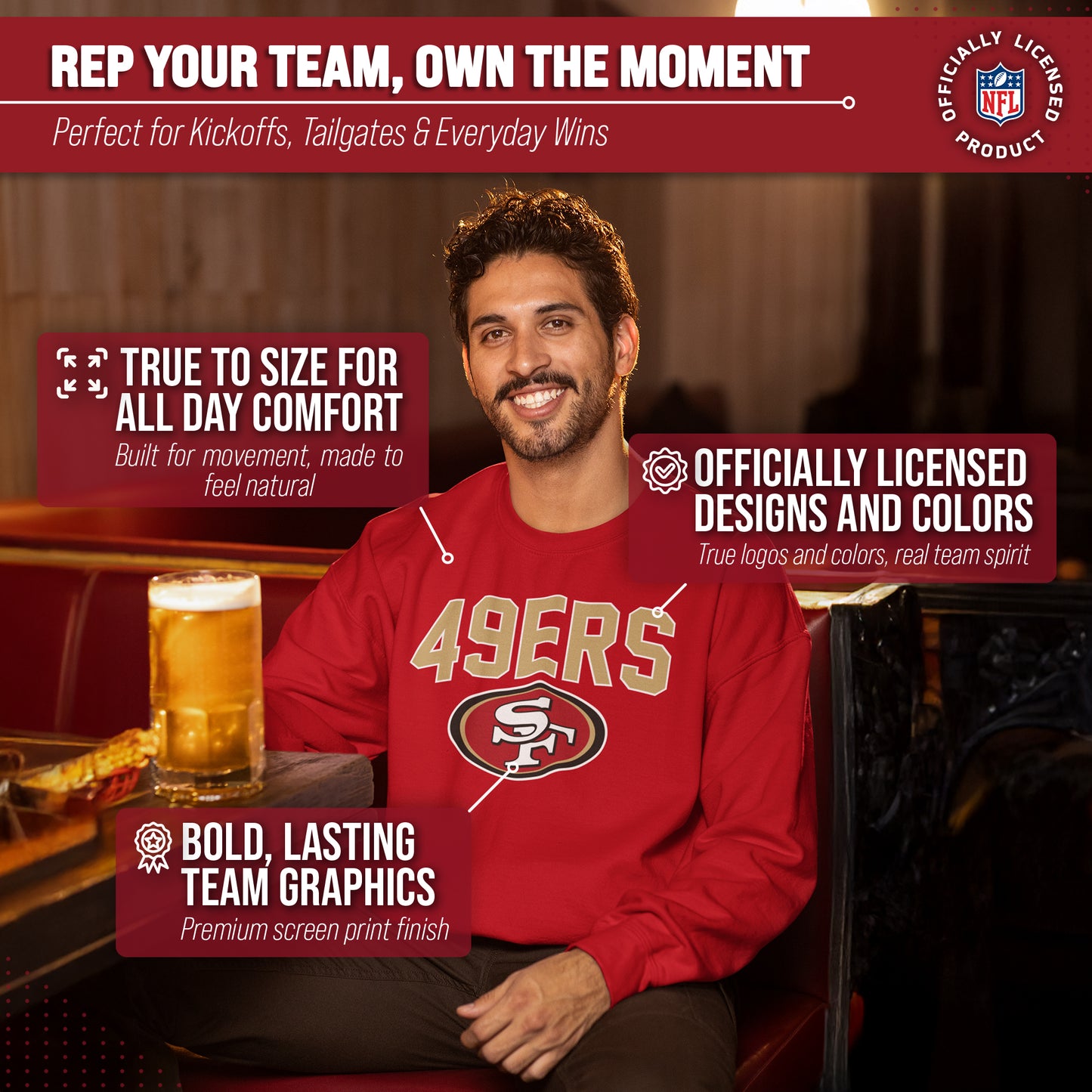 San Francisco 49ers NFL Home Team Crew - Red