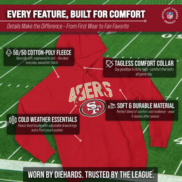 San Francisco 49ers NFL Home Team Hoodie - Red