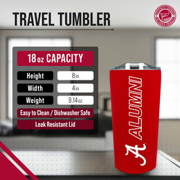 San Diego State Aztecs Collegiate Stainless Steel Travel Tumbler for Alumni - Red