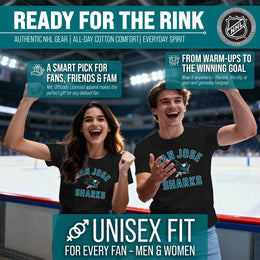 San Jose Sharks NHL Gameday T-Shirt - Black