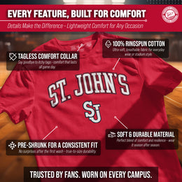 St. John's Red Storm Gameday Cotton T-Shirt for Men and Women