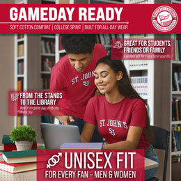 St. John's Red Storm Gameday Cotton T-Shirt for Men and Women