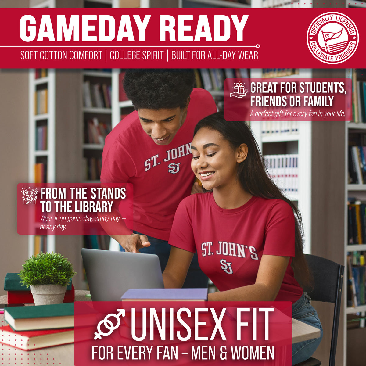 St. John's Red Storm Gameday Cotton T-Shirt for Men and Women