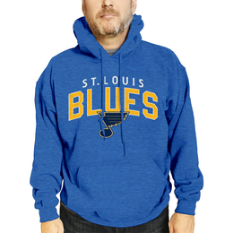 St. Louis Blues NHL Adult Unisex Powerplay Hooded Sweatshirt - Royal