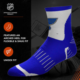 St. Louis Blues NHL Youth Surge Socks - Royal