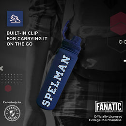 Spelman College NCAA Stainless Steel Water Bottle - Navy