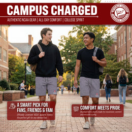 Stanford Cardinal NCAA Men’s University Athletic Performance Shorts - Gray Heather