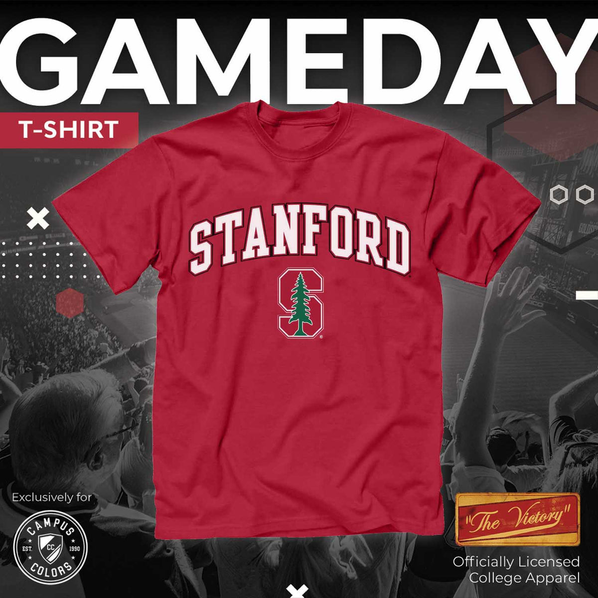 Stanford Cardinal Gameday Cotton T-Shirt for Men and Women