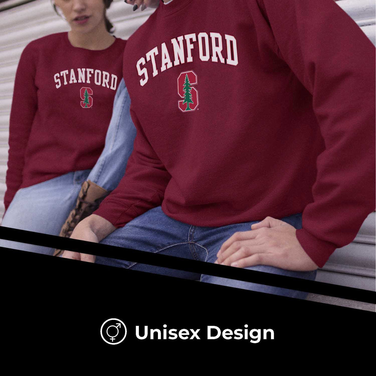 Auburn Sweatshirt Fleece Crewneck for Men and Women - Navy, Medium