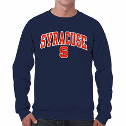 Syracuse Orange Adult Tackle Twill Crewneck - Navy