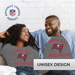 Tampa Bay Buccaneers NFL Gameday Adult Long Sleeve Shirt - Sport Gray