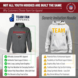 Tampa Bay Buccaneers NFL Youth Football Helmet Hood - Charcoal