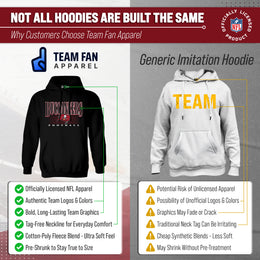 Tampa Bay Buccaneers NFL Adult Unisex Overtime Blueprint Soft Fleece Hooded Sweatshirt - Black