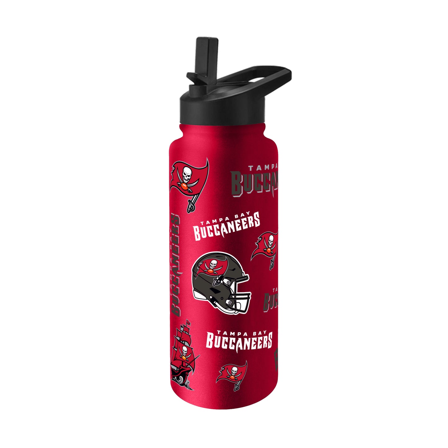 Tampa Bay Buccaneers NFL 34oz Quencher Stainless Steel Insulated Water Bottle - Red