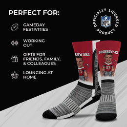 Tampa Bay Buccaneers NFL Youth V Curve Socks - Cardinal
