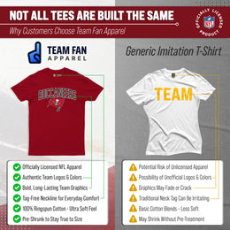 Tampa Bay Buccaneers NFL Home Team Tee - Cardinal