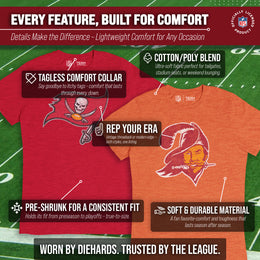 Tampa Bay Buccaneers NFL Modern Throwback T-shirt - Red