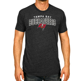 Tampa Bay Buccaneers NFL Starting Fresh Short Sleeve Heather T-Shirt - Black
