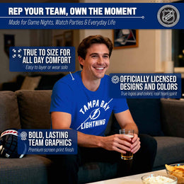 Tampa Bay Lightning NHL Gameday T-Shirt - Royal Blue