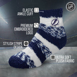 Tampa Bay Lightning NHL Unisex Cozy Sleep Socks - Navy