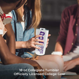 TCU Horned Frogs Campus Colors  NCAA Tumbler - White